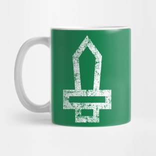 Cute Sword - Distressed Mug